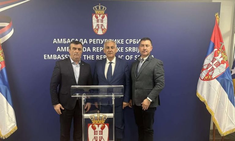 НАЧЕЛНИК МИРОСЛАВ КРАЉЕВИЋ ПОСЈЕТИО АМБАСАДУ СРБИЈЕ У БИХ